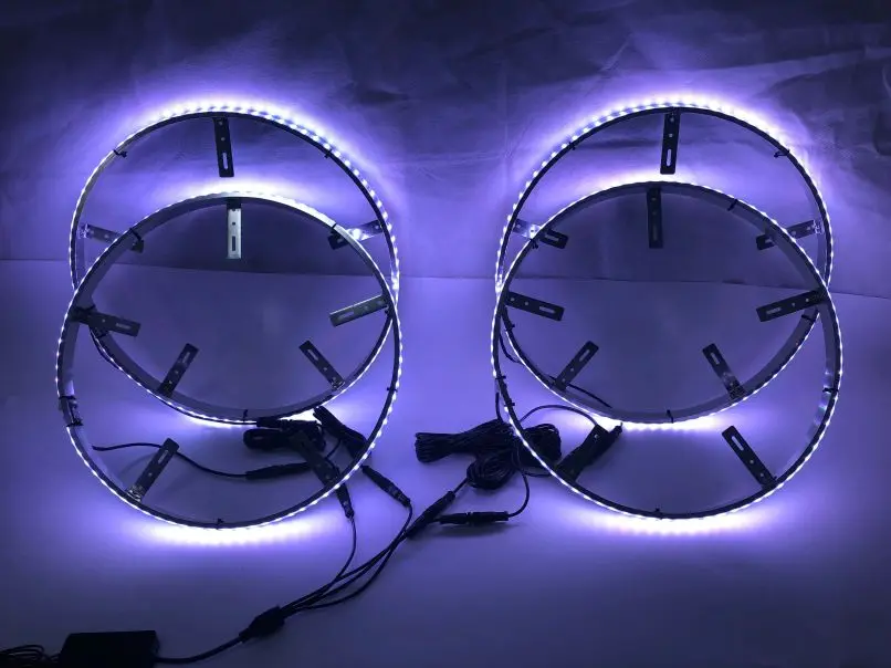 Color Changing Led Wheel Rings