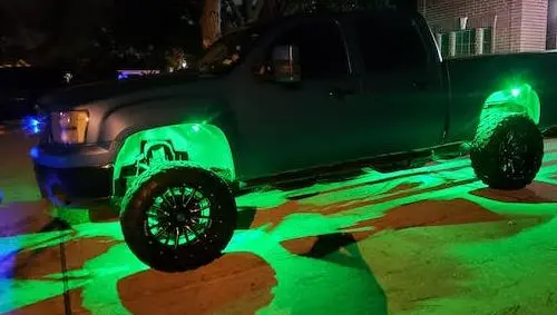 Led Side Marker Lights Green