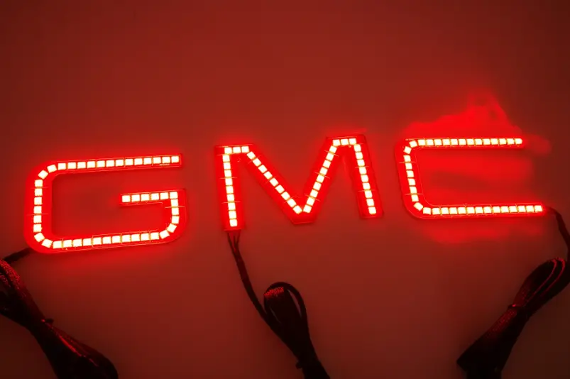 G M C Led Logo